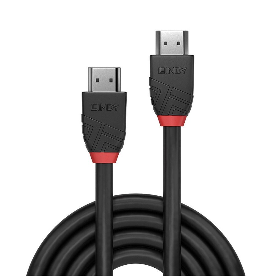 Lindy 36774 HDMI-kabel 5 m HDMI Type A (Standard) 3 x HDMI Type A (Standard) Sort #3