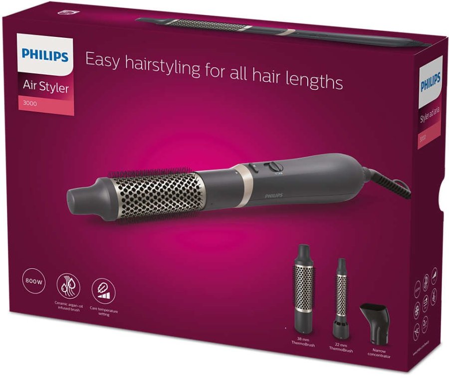Philips 3000 series BHA301 Hrstylingsst Varm Sort 800 W 1,8 m #28