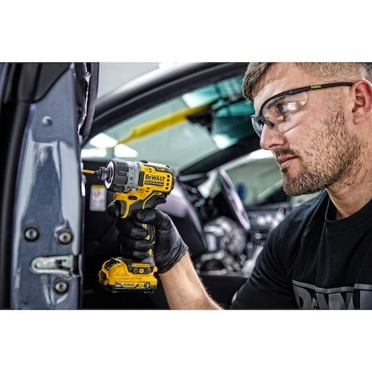 DeWALT DCF601D2 elektrisk skruetrkker & slagbor 1100 rpm Sort, Gul #5