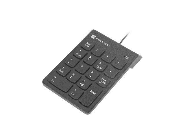 NATEC NUMERISK TASTATUR GOBY 2 USB SORT #4