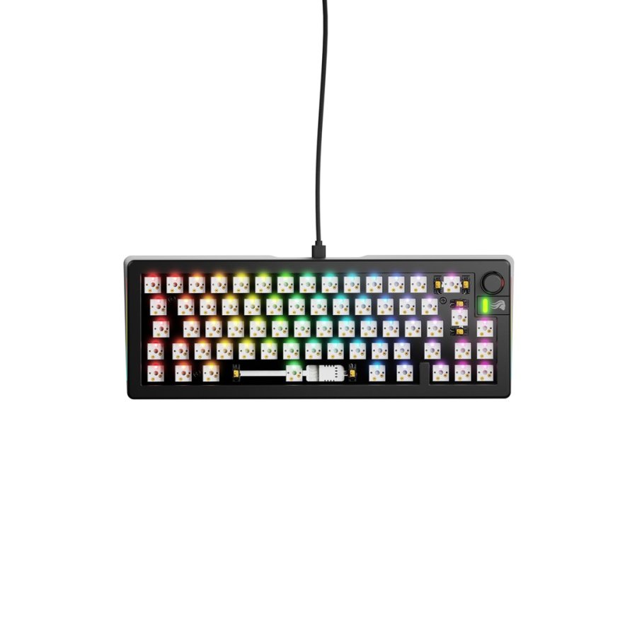 Glorious Gaming GMMK 3 65% Barebones tastatur Spil USB Nej Sort #3