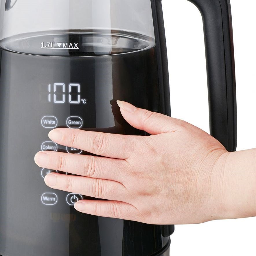 ELDOM C530 NEVO elkedel 1,7 L 2200 W Sort, Transparent #35
