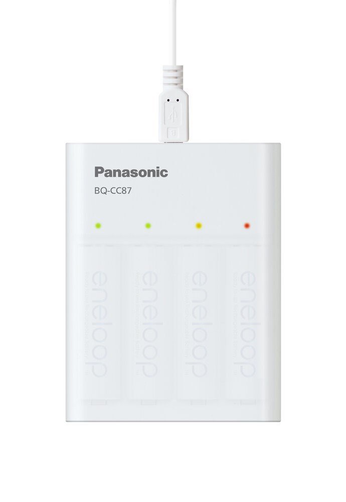 Panasonic Eneloop Smart Plus USB Travel BQ-CC87 4xAA  K-KJ87MCD40 #2