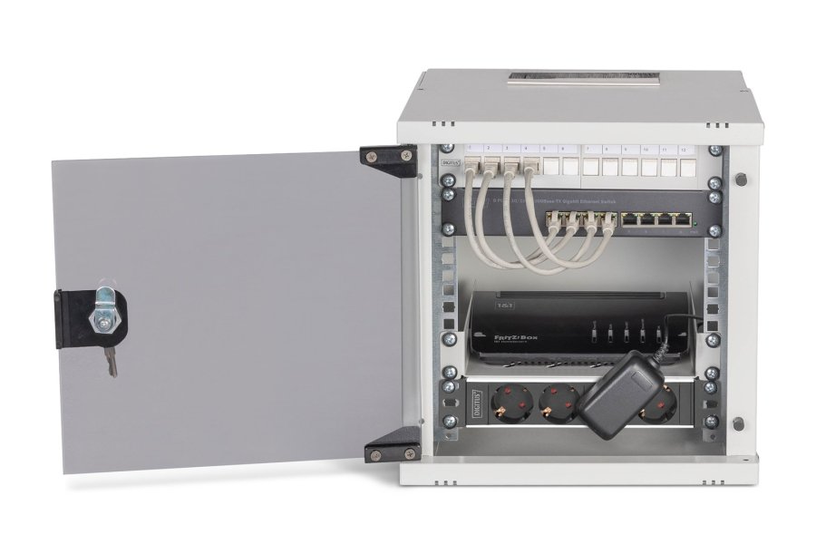 Digitus DN-49100-SET stativ 6U Vgmonteret stativ Gr #4