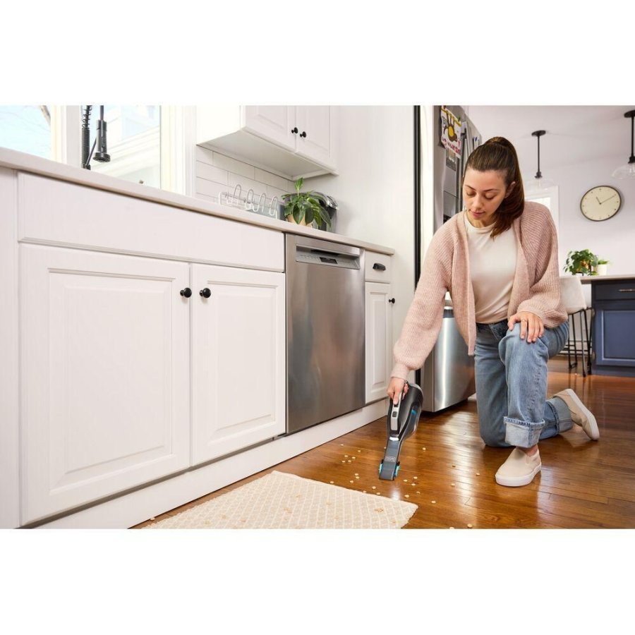 Black & Decker DVD320B h�ndholdt st�vsuger Sort, S�lv, Turkis Posel�s #3
