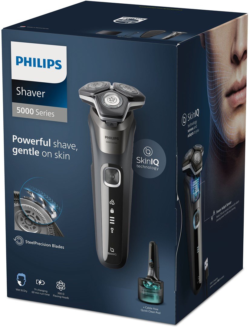 Philips SHAVER Series 5000 S5887/50 Elektrisk Wet & Dry-shaver #3