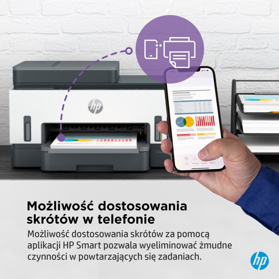 HP Smart Tank 750 All-in-One Termisk inkjet A4 4800 x 1200 dpi 15 sider pr. minut Wi-Fi #3