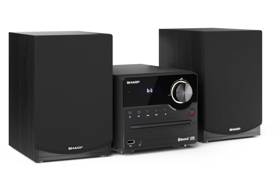 Sharp XL-B512(BK) stereoanlg Home audio micro system 45 W Sort #1