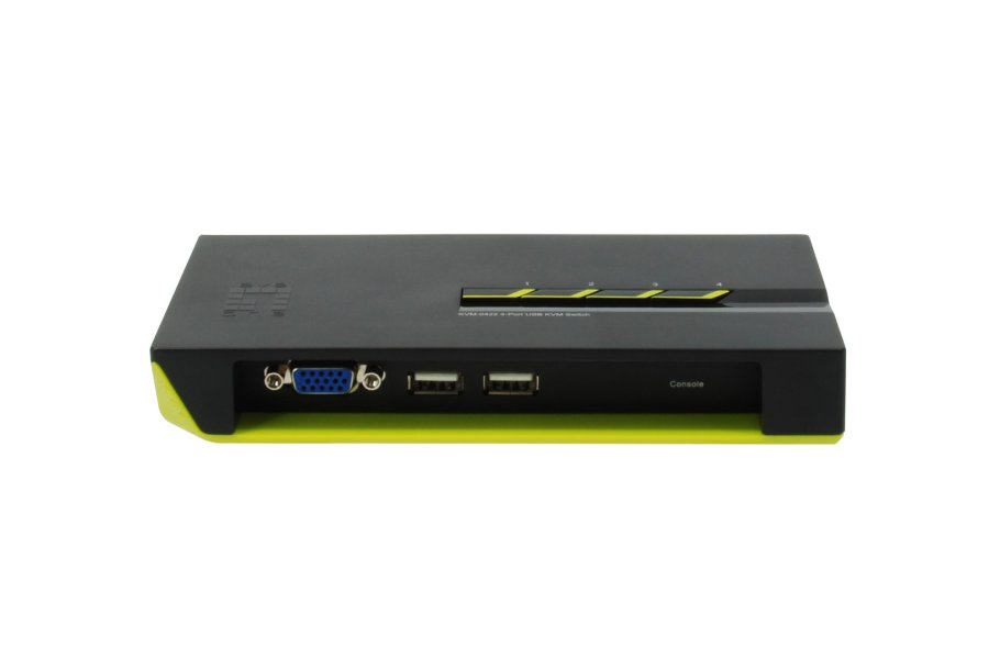 LevelOne KVM-0422 KVM Switch Sort, Gr�n #5