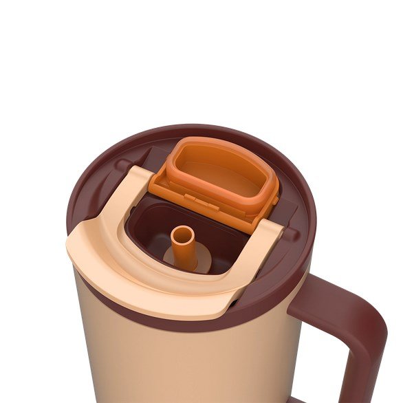 Termokrus med teleskopsugerr Kambukka Rio Tumbler 950 ml Almond Dream #11