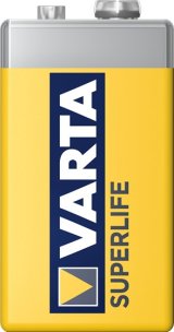 Varta Superlife 9V Engangsbatteri Zink-carbon #3