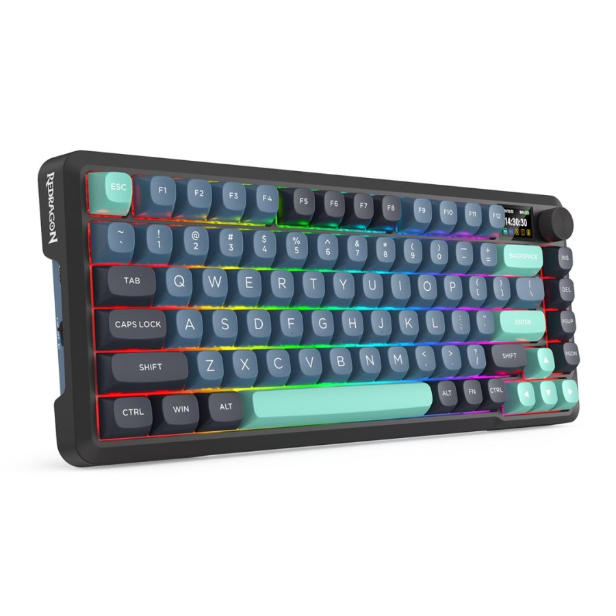 REDRAGON K724GBG-RGB-PRO Behemoth tastatur USB + RF Wireless + Bluetooth Gr�, Bl� #2