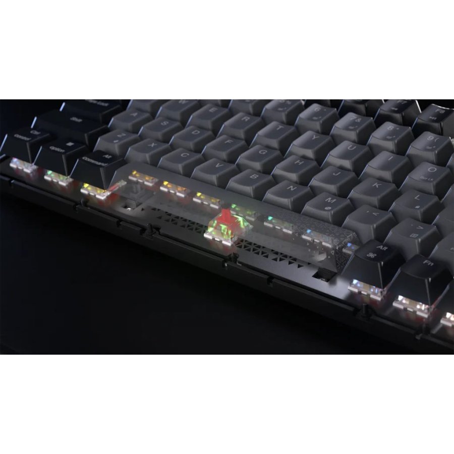 Corsair K65 PLUS WIRELESS 75 % RGB tastatur Spil RF trdls + USB QWERTY Nordisk Sort #5