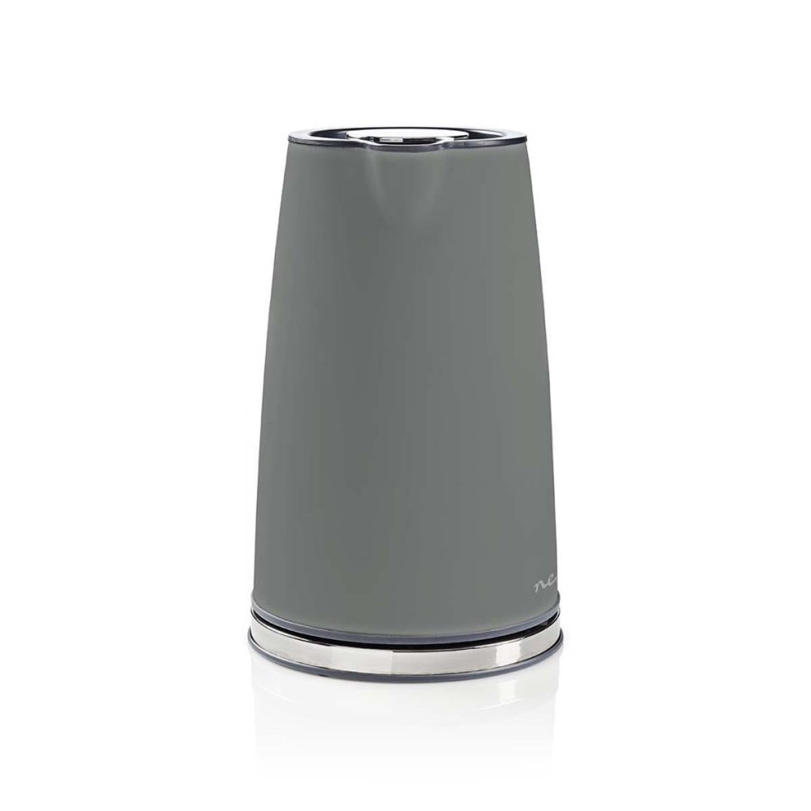 Elkedel | 1.7 l | Soft-Touch | Gr | Drejelig 360 grader | Skjult varmeelement | Strix-controller | Beskyttelse mod kogetrring #1