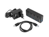 NATEC HUB USB 3.0 MANTIS 2 4-PORT MED SWITCH+STRMFORSYNING #5