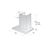 Gorenje WHT66236B V�gmonteret Sort 469 m�/t #6