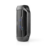 Bluetooth Party Boombox | 6 timer | 2.0 | 120 W | Medieafspilning: AUX / Micro SD / USB | IPX5 | Kan parres | Brehndtag | Fest lys | Sort #3