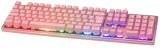 Deltaco Gaming PK75 RGB-tastatur, 105 taster, tysk layout, membrankontakt, USB #8