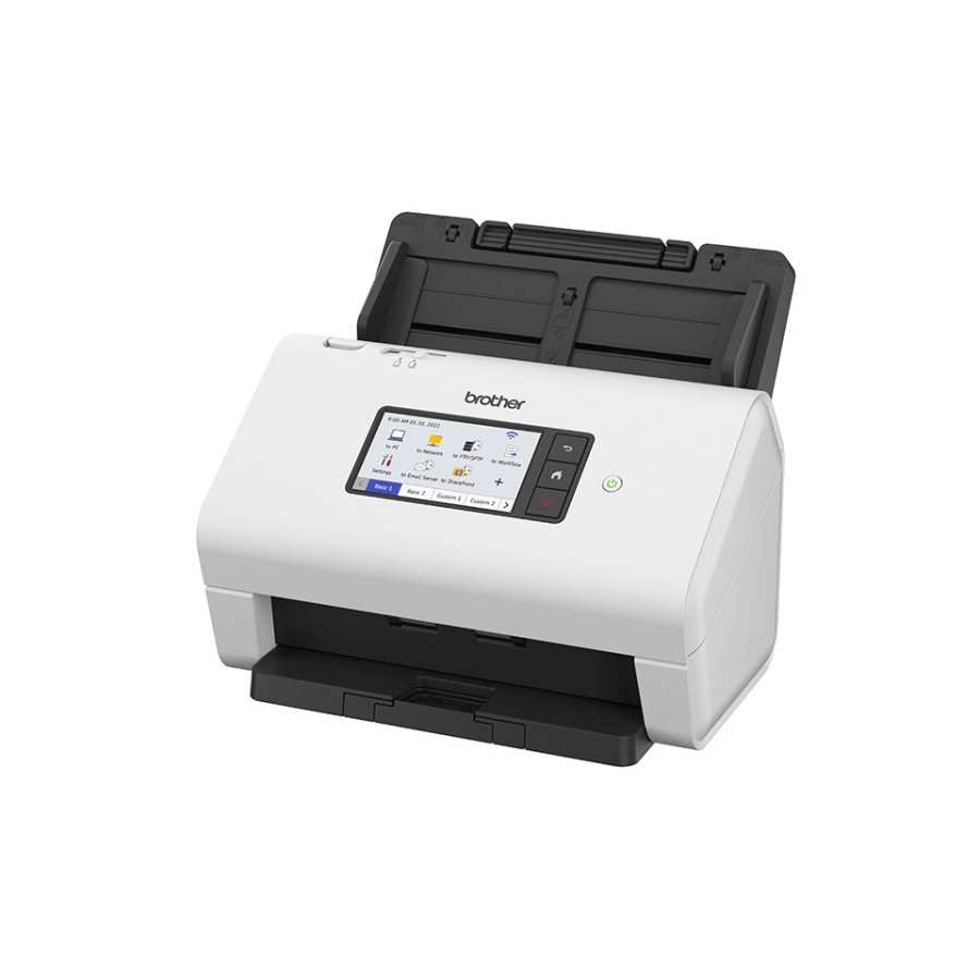 Brother ADS-4900W scanner ADF + Ark-fodret scanner 600 x 600 dpi A4 Sort, Hvid #6