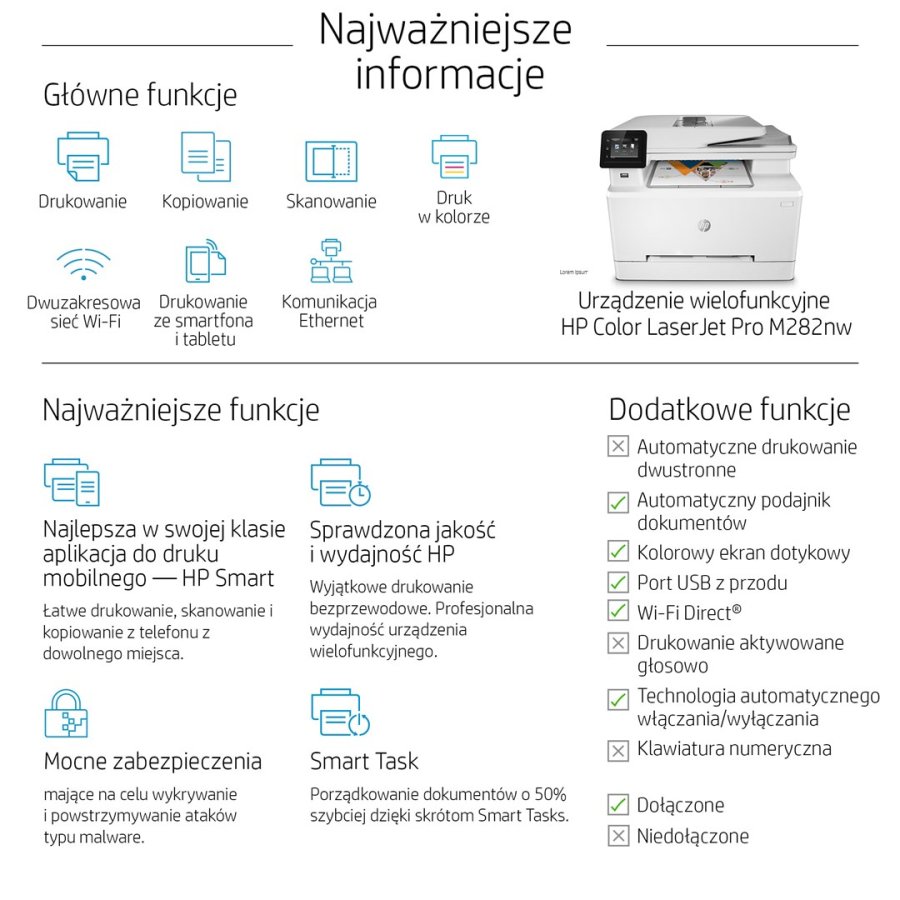 HP Color LaserJet Pro MFP M282nw #19