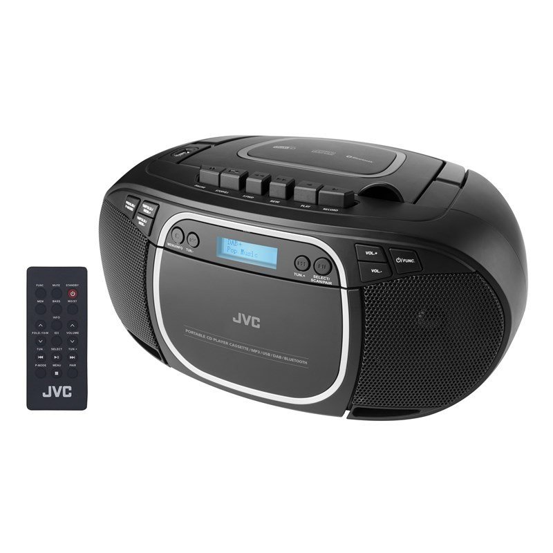 JVC RC-E561B-DAB CD-afspiller Brbar CD-afspiller Sort #2