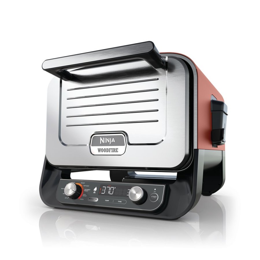 Ninja OO101EU barbecue & grill Elektrisk + trkul Sort, Rd, Slv 2400 W #4