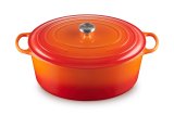 Le Creuset 21178400902430 hollandsk ovn 13,9 L Orange, R�d #2