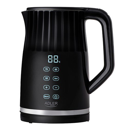 Adler AD 1350 1,7L temperaturkontrolleret LED elkedel Sort #2
