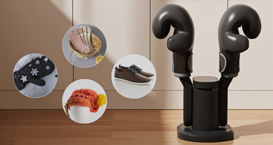 SHOE DRYER OZONE PRO+ MT6539  Sko�t�rrer med ozonbaseret desinfektion. #21