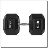 HMS Fitness HEX PRO 47.5 Hndvgt med fast vgt 47,5 kg 1 stk #1