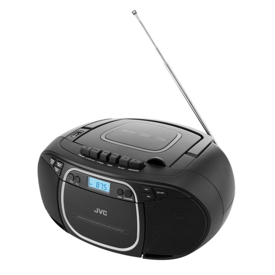 JVC RC-E451B CD-afspiller Brbar CD-afspiller Sort #2