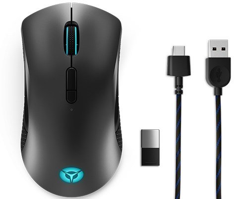 Lenovo Legion M600 Wireless Gaming mus Ambidextrous RF Wireless + Bluetooth + USB Type-A Optisk 16000 dpi #1