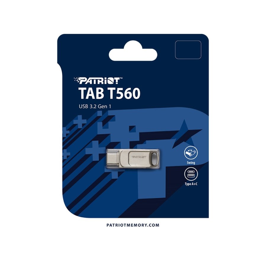 Patriot FLASHDRIVE Tab T560 256GB Dual USB 120MBs #4