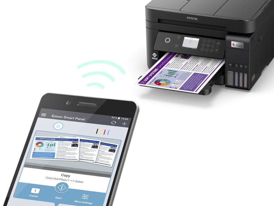 Epson EcoTank ET-3850 Inkjet A4 4800 x 1200 dpi 33 sider pr. minut Wi-Fi #13