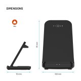 FIXED FIXPOS-U-BK oplader til mobil enhed SmartWatch, Smartphone, Hovedtelefoner Sort USB Tr�dl�s opladning Hurtig opladning Indend�rs #7