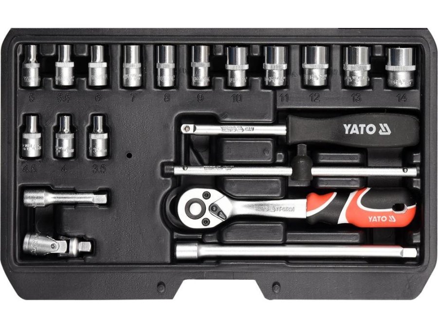 Yato YT-14491 mekaniske vrktjsst 20 vrktjer #1