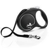 Flexi Black Design L 5 m Fleksibel hundesnor #1