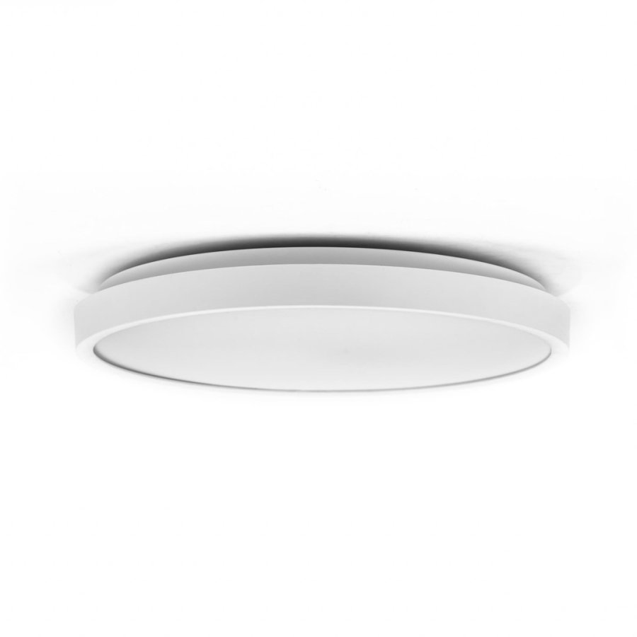 Plafond V-TAC VT-8624S overflademonteret 24W LED IP44 29cm bevgelsesdetektor 4000K 2500lm (SKU 76631) Hvid #1