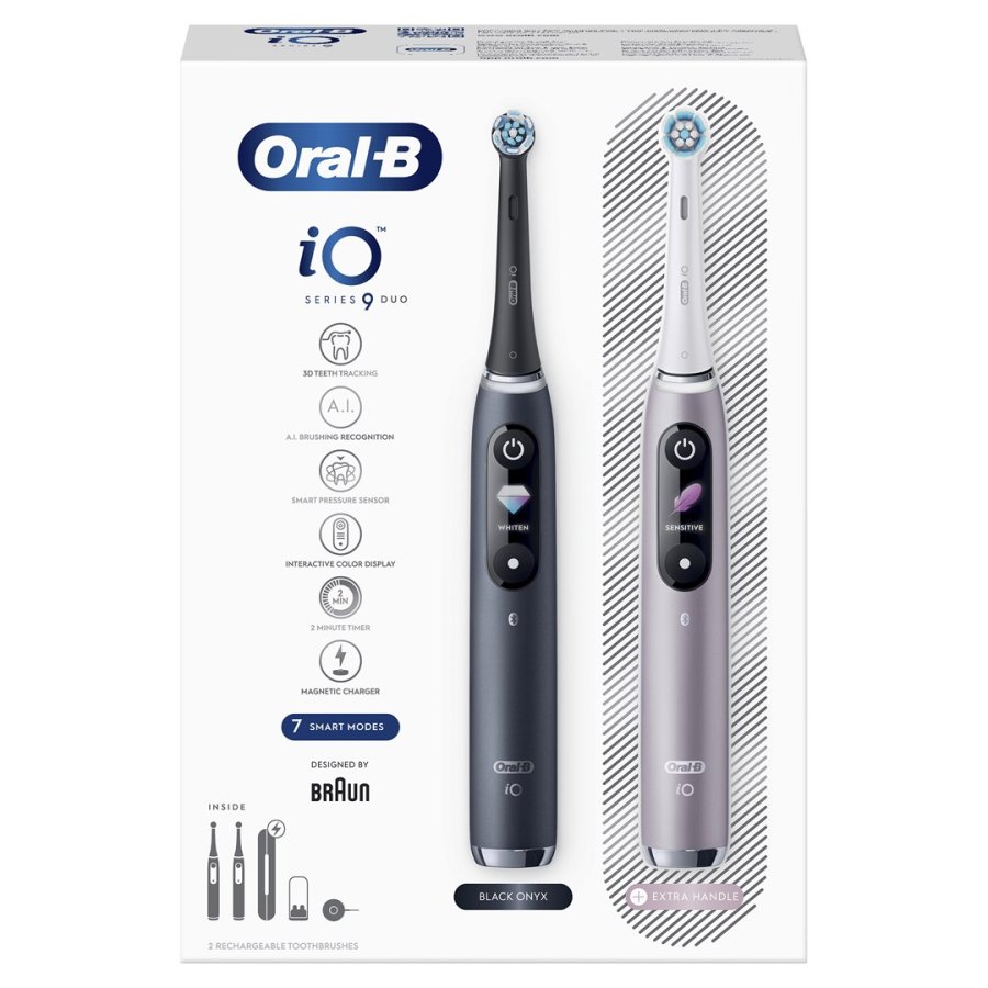 Szcoteczka Oral-B  iO Series 9 Duo Black Onyx/Rose #6