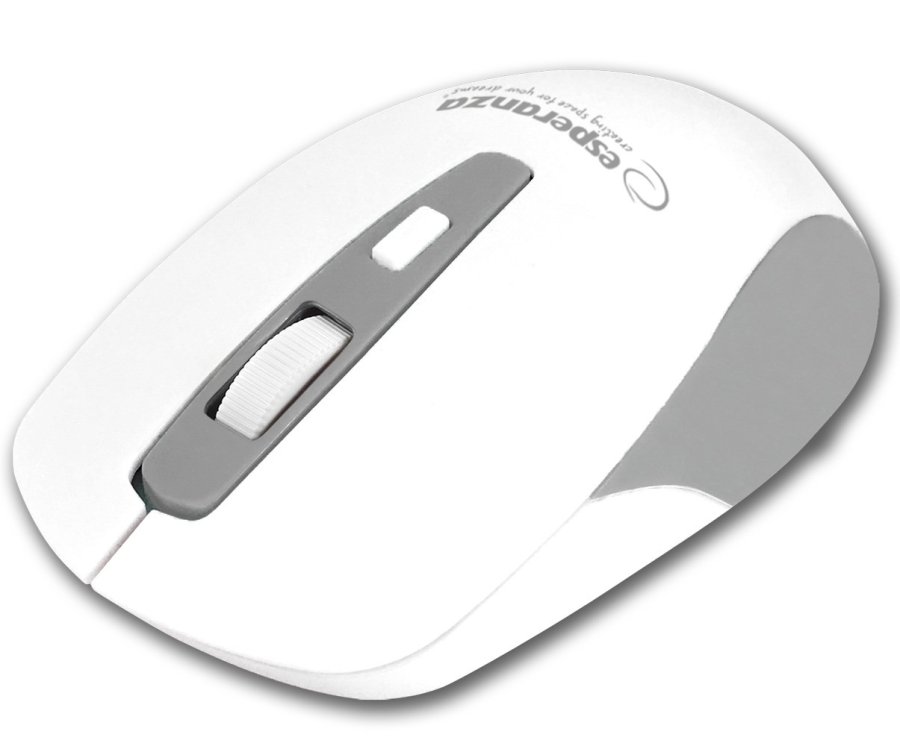 Esperanza EM130W Tr�dl�s Bluetooth 4D-mus, hvid #1
