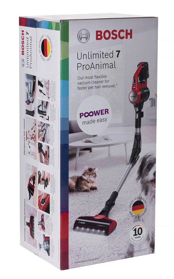 Bosch BBS711ANM stav stvsuger & elektrisk kost Posels 0,3 L Sort, Rd, Rustfrit stl #7