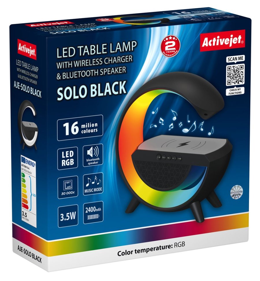 Activejet AJE-SOLO RGB LED-musiklys #2