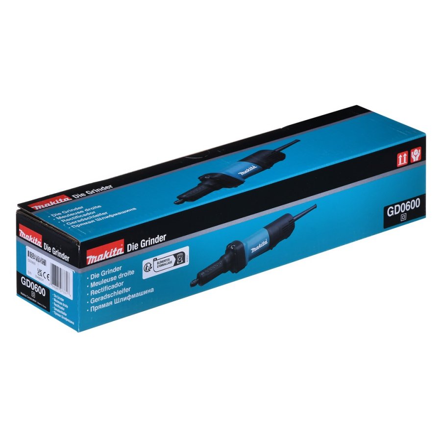 Makita GD0600 lige sliber Bl 25000 rpm 400 W #7