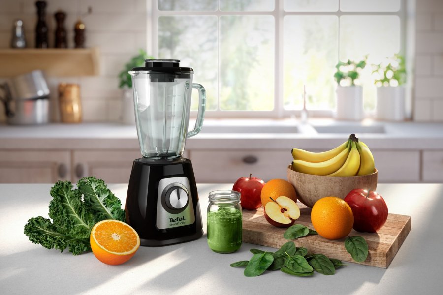 Tefal BlendForce II BL4358 blender 1,25 L Bordplade blender 800 W Sort, Brstet stl #11