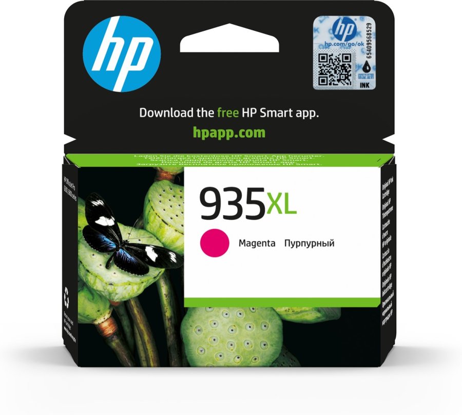 HP Original 935XL-blkpatron med hj kapacitet, magenta #1