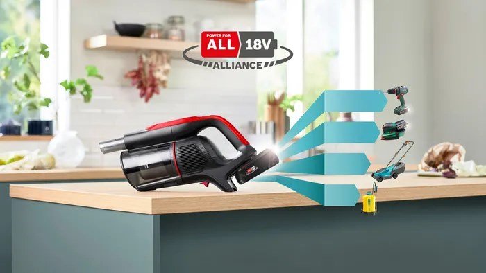 Bosch BCS1041PET stav stvsuger & elektrisk kost Stick vakuum Batteri Dry HEPA Posels 0,4 L 23,5 W Sort, Rd 4 At #58
