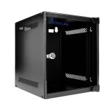 Extralink LITE 6U 10 280X310 WALL-MOUNTED RACKMOUNT CABINET BLACK Fritst�ende/v�g-/gulvmonteret stativ Sort #2