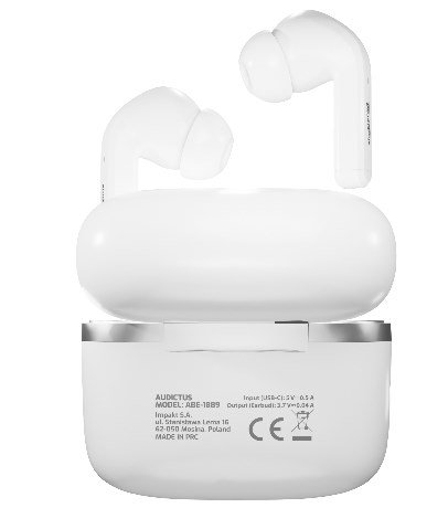 Audictus Dopamine Headset True Wireless Stereo (TWS) I rerne Opkald/musik Bluetooth Hvid #5