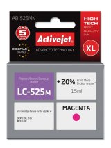 Activejet AB-525MN-blk (Brother LC525M-erstatning; Supreme; 15 ml; rd) #1
