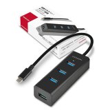Axagon HUE-S2C interface hub USB 3.2 Gen 1 (3.1 Gen 1) Type-A 5000 Mbit/s Sort #13